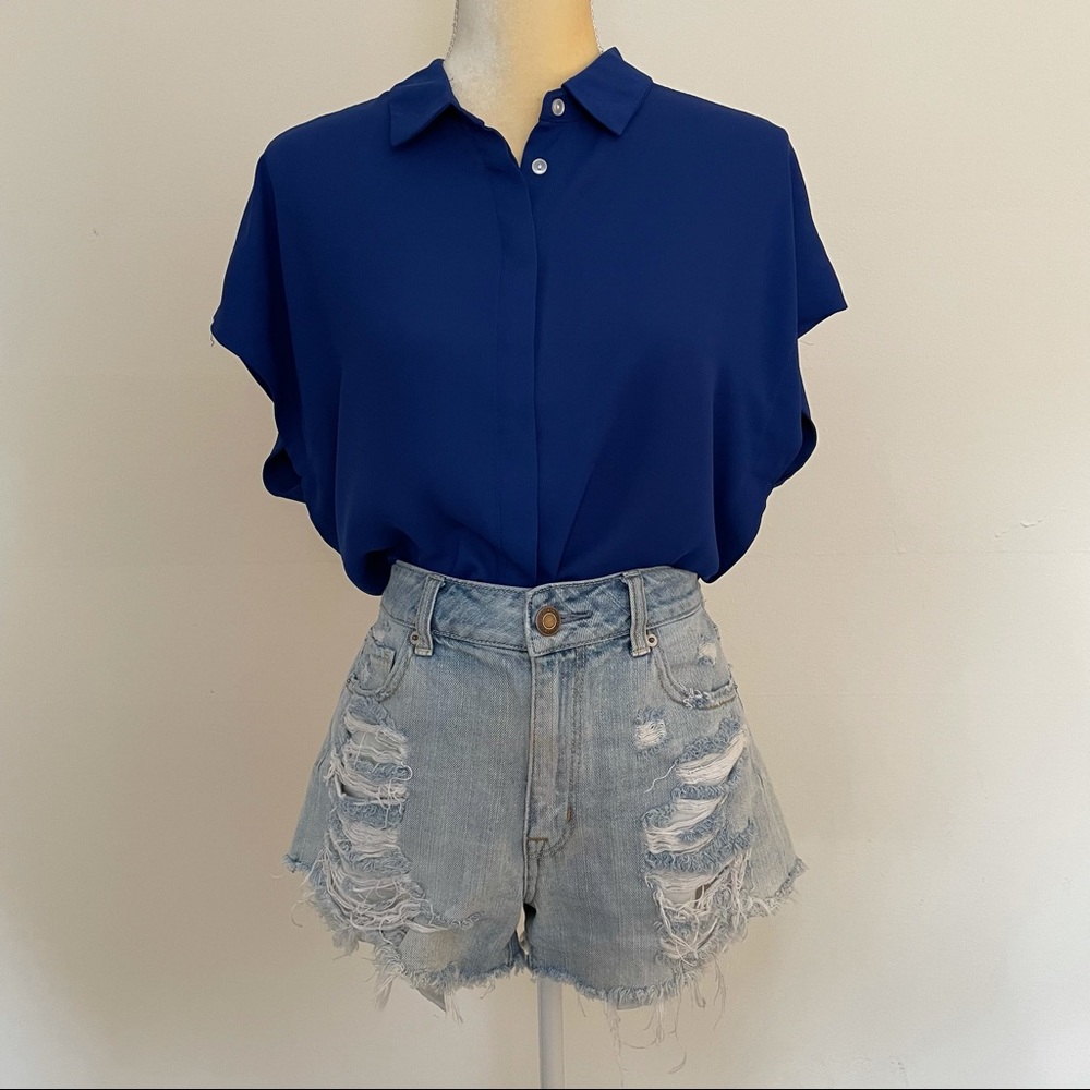 Forever 21 | Cobalt Blue Blouse